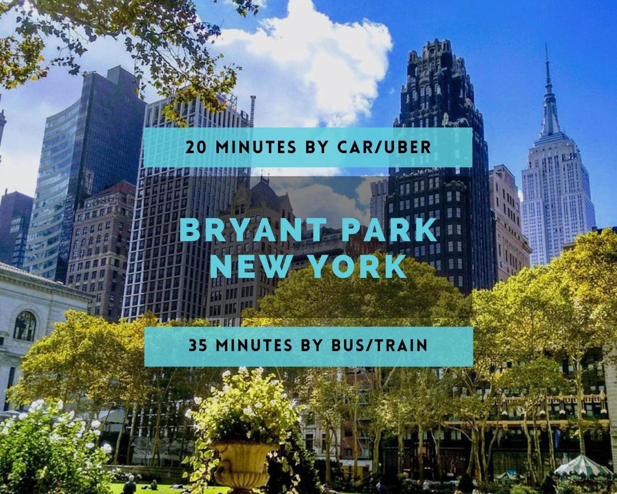 Minutes To Nyc Sleeps 5 Daire Hoboken Dış mekan fotoğraf